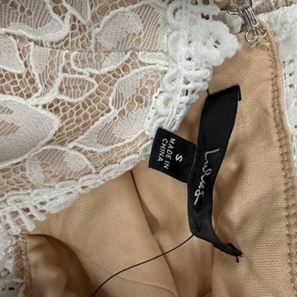 NWT Lulus All My Love For You White Lace Sleeveless Midi Dress - Picture 8 of 9